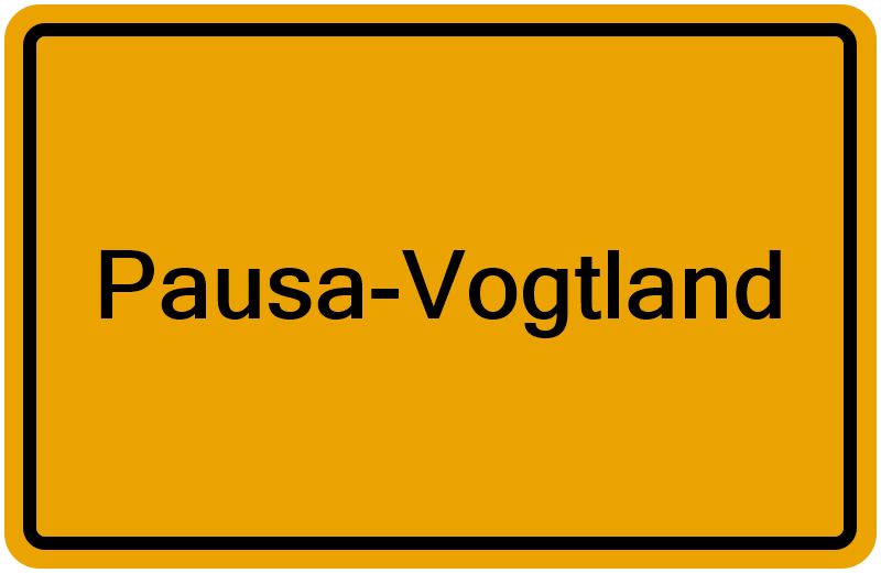 Handelsregisterauszug Pausa-Vogtland