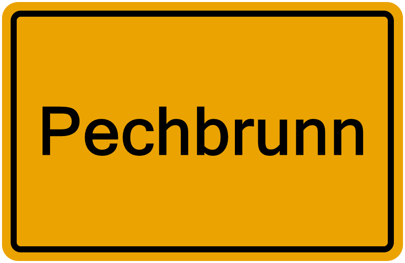 Handelsregisterauszug Pechbrunn
