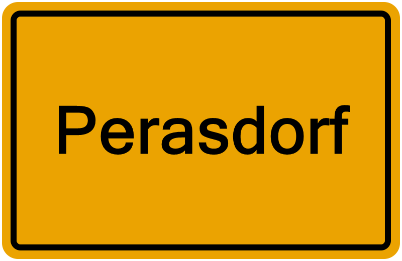 Handelsregisterauszug Perasdorf