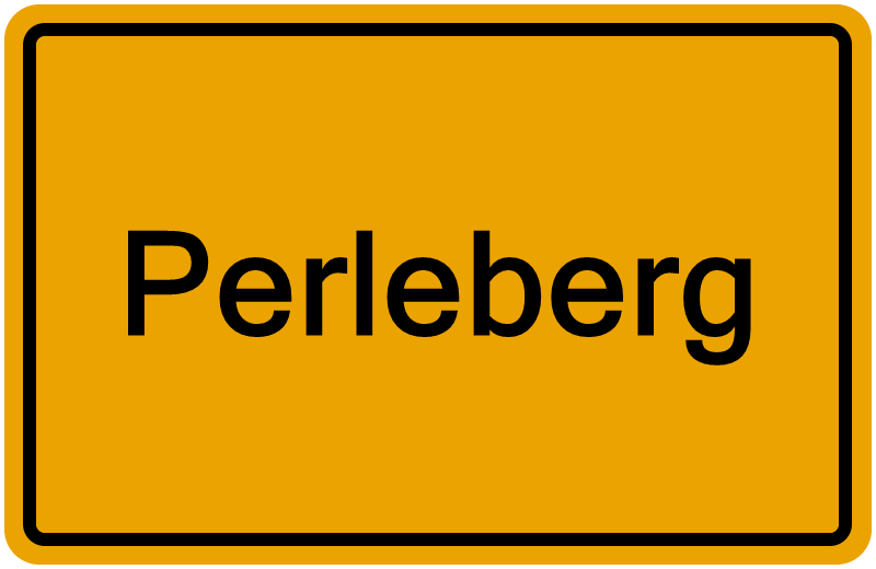 Handelsregisterauszug Perleberg