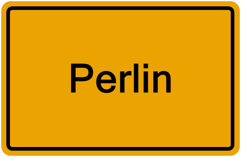 Handelsregisterauszug Perlin