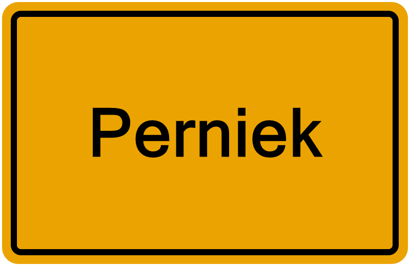 Handelsregisterauszug Perniek