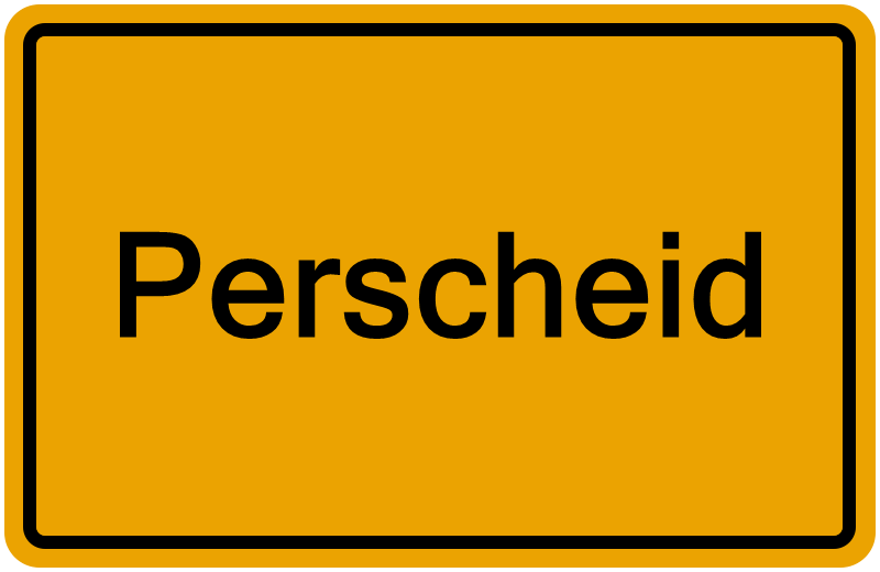 Handelsregisterauszug Perscheid