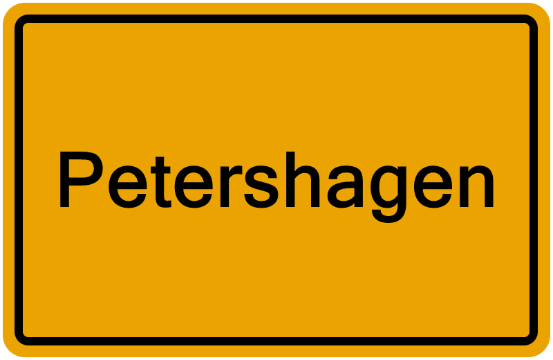 Handelsregisterauszug Petershagen