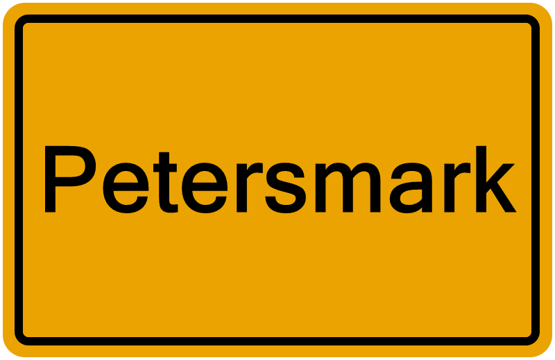 Handelsregisterauszug Petersmark