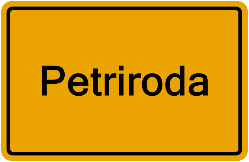 Handelsregisterauszug Petriroda