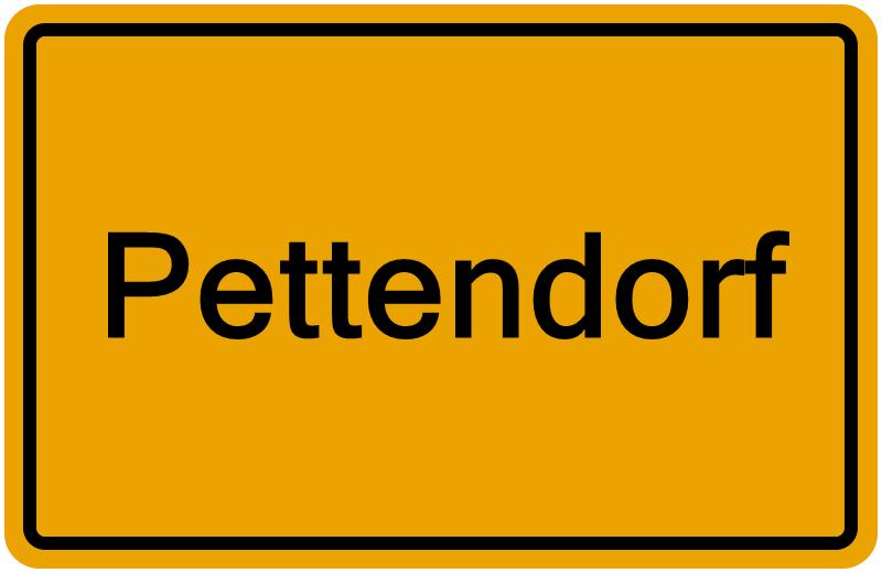 Handelsregisterauszug Pettendorf