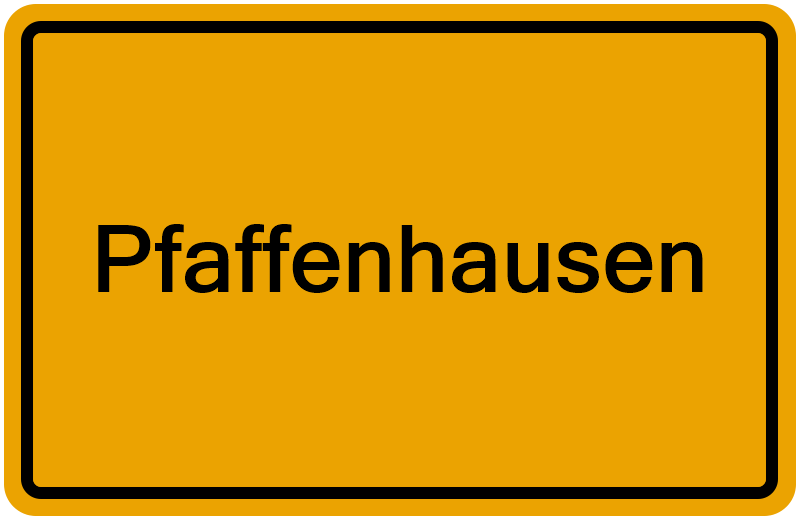 Handelsregisterauszug Pfaffenhausen