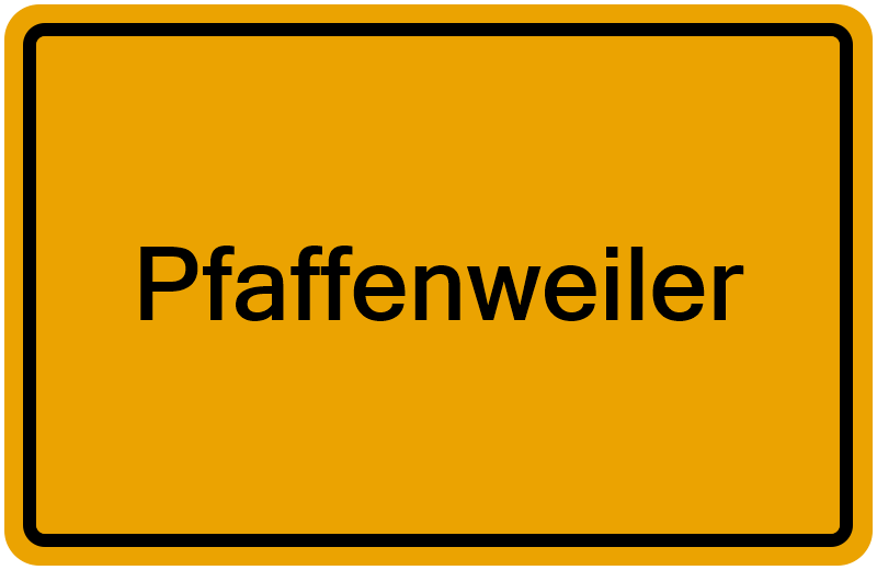 Handelsregisterauszug Pfaffenweiler