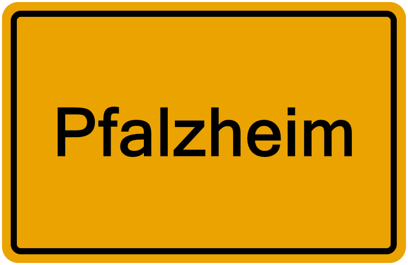 Handelsregisterauszug Pfalzheim
