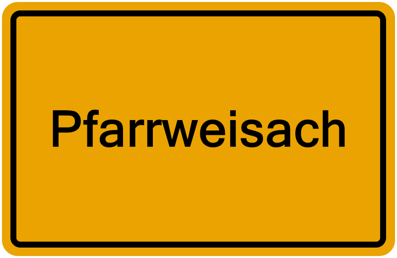 Handelsregisterauszug Pfarrweisach