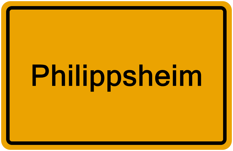 Handelsregisterauszug Philippsheim