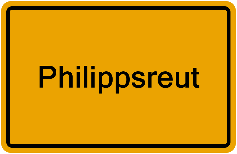 Handelsregisterauszug Philippsreut