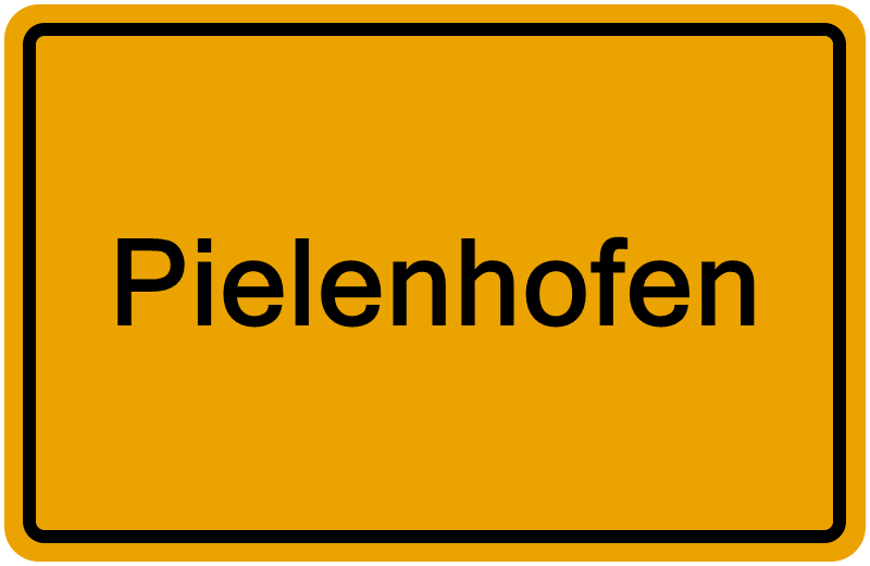 Handelsregisterauszug Pielenhofen