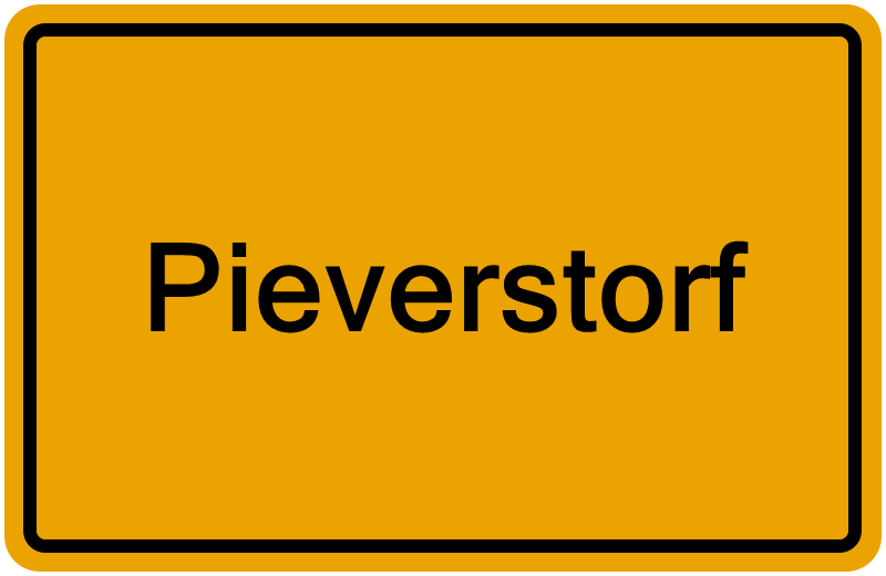 Handelsregisterauszug Pieverstorf