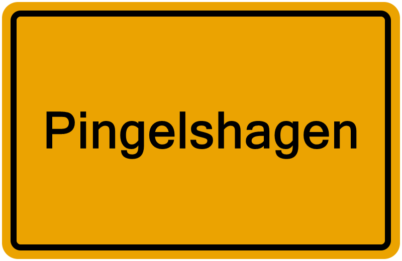 Handelsregisterauszug Pingelshagen