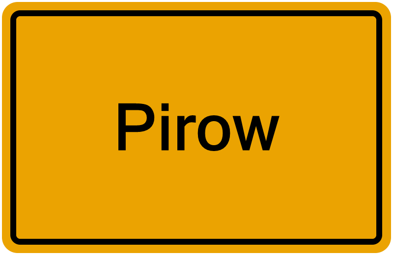 Handelsregisterauszug Pirow