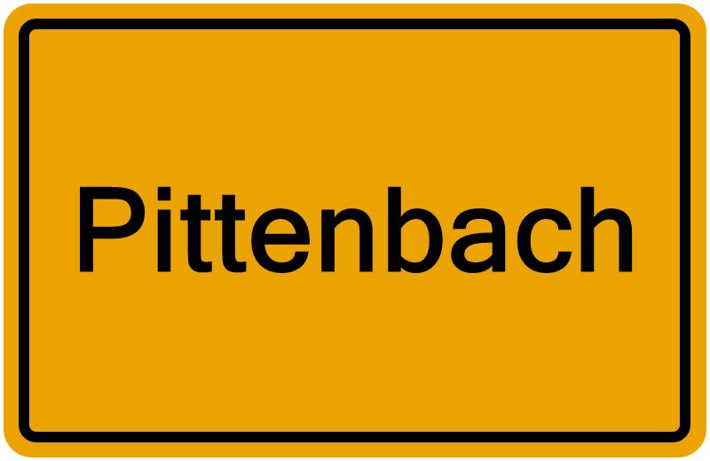 Handelsregisterauszug Pittenbach