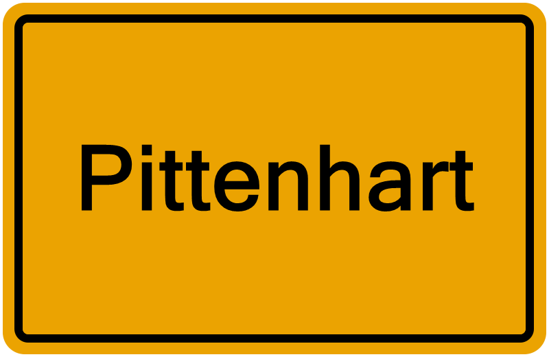 Handelsregisterauszug Pittenhart