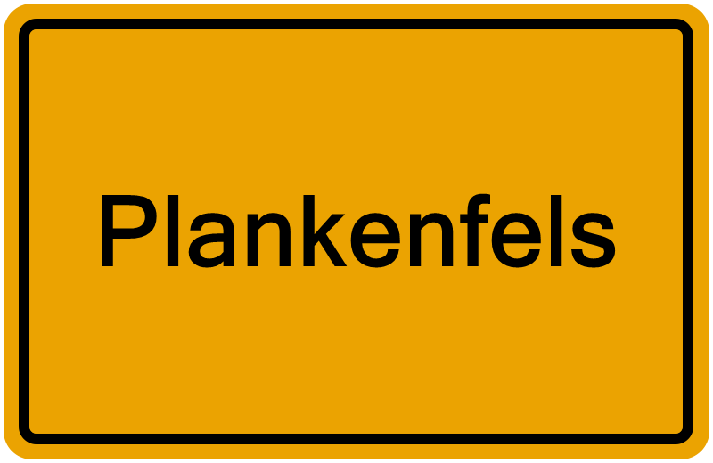 Handelsregisterauszug Plankenfels