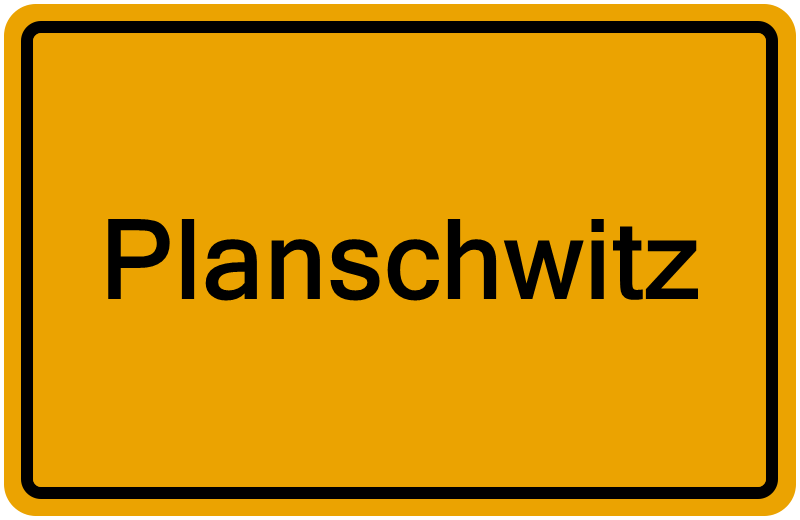 Handelsregisterauszug Planschwitz