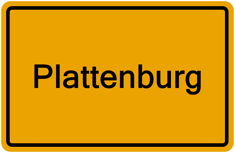 Handelsregisterauszug Plattenburg