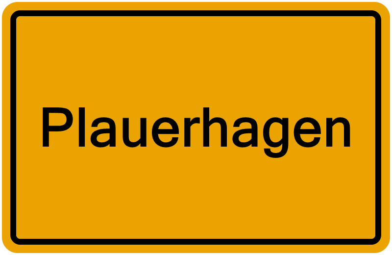 Handelsregisterauszug Plauerhagen