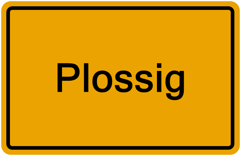 Handelsregisterauszug Plossig