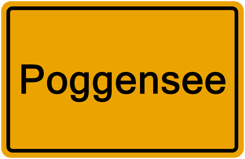 Handelsregisterauszug Poggensee
