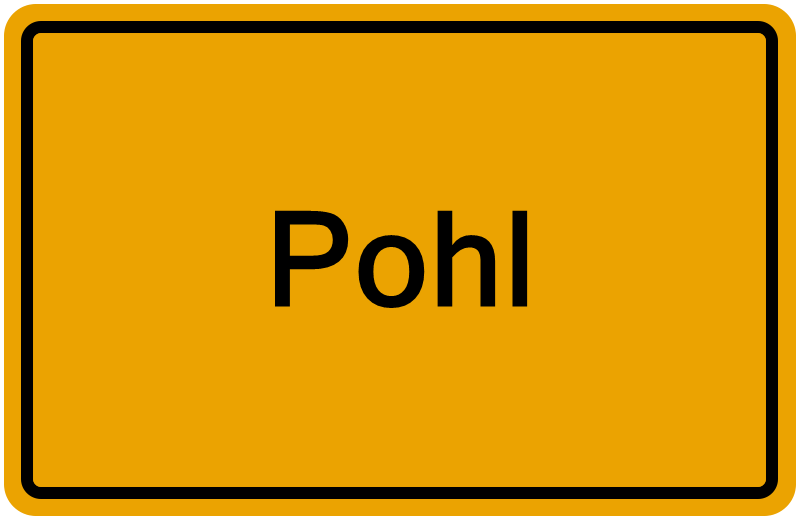Handelsregisterauszug Pohl