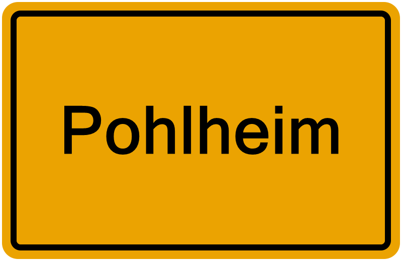 Handelsregisterauszug Pohlheim
