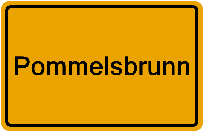 Handelsregisterauszug Pommelsbrunn
