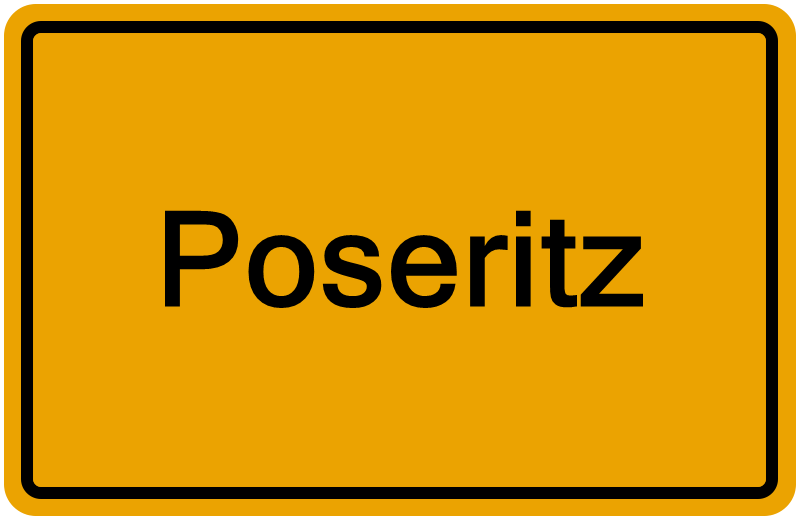 Handelsregisterauszug Poseritz