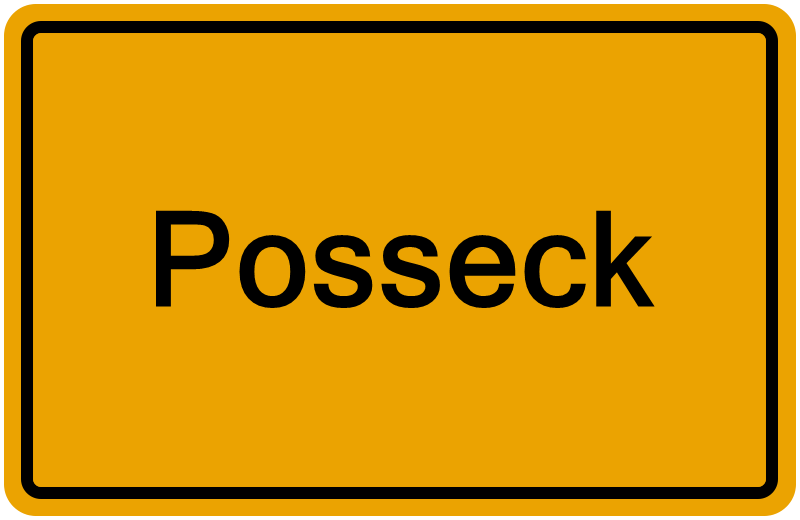 Handelsregisterauszug Posseck