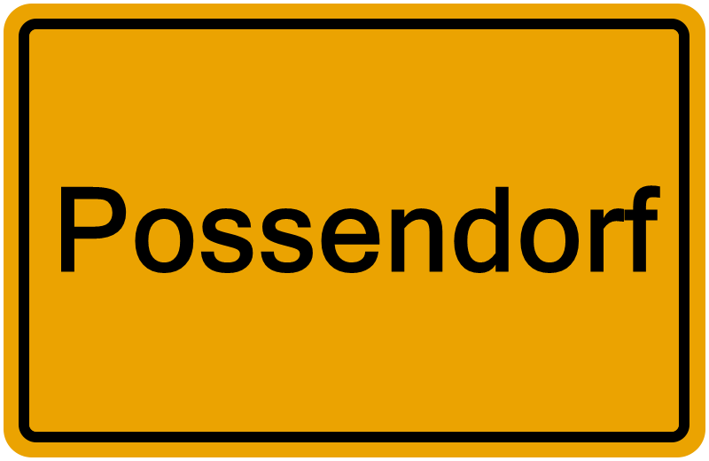 Handelsregisterauszug Possendorf