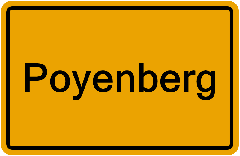 Handelsregisterauszug Poyenberg