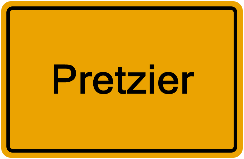 Handelsregisterauszug Pretzier