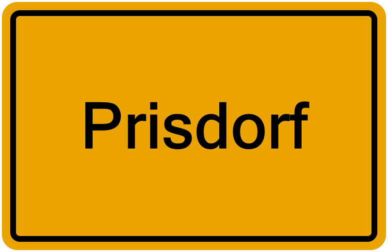 Handelsregisterauszug Prisdorf