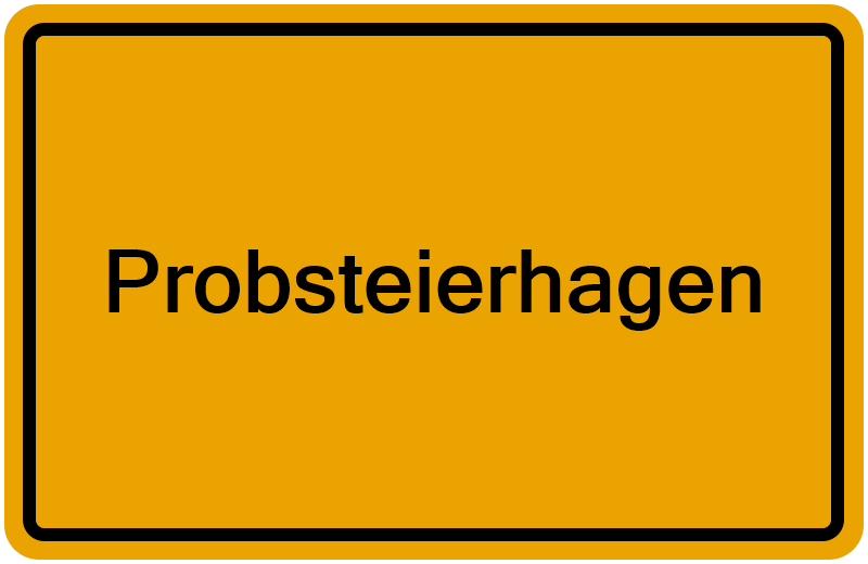 Handelsregisterauszug Probsteierhagen