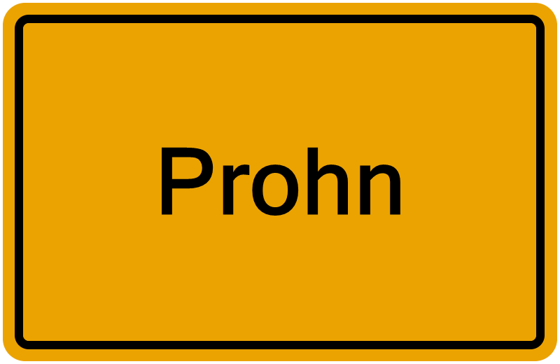 Handelsregisterauszug Prohn