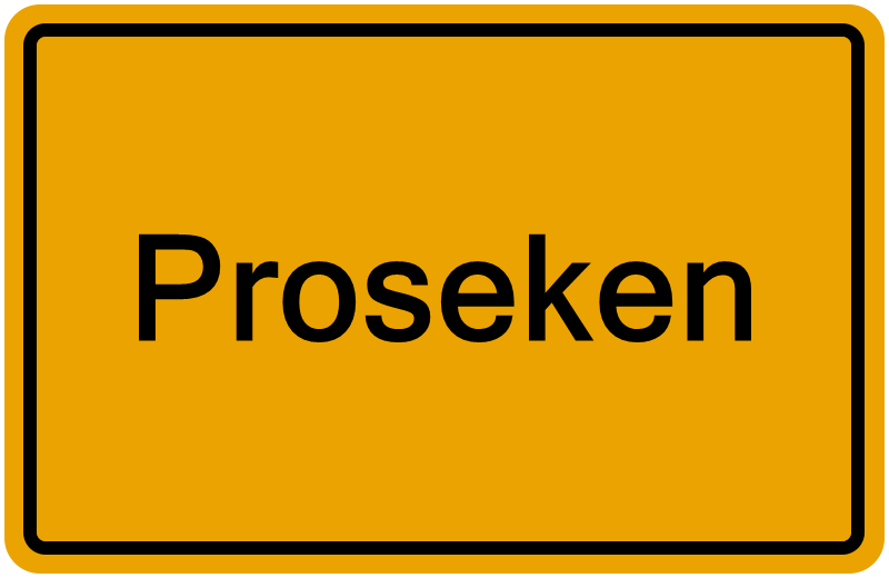 Handelsregisterauszug Proseken