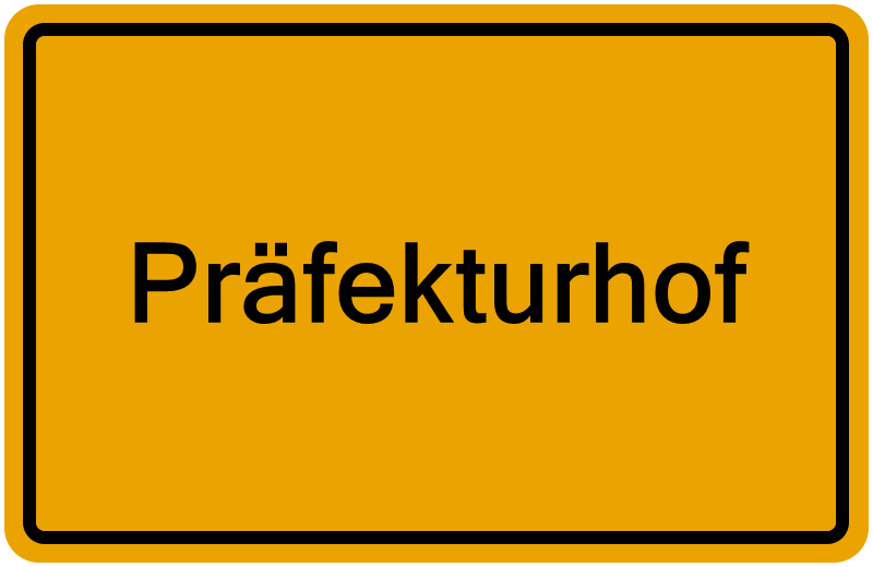 Handelsregisterauszug Präfekturhof