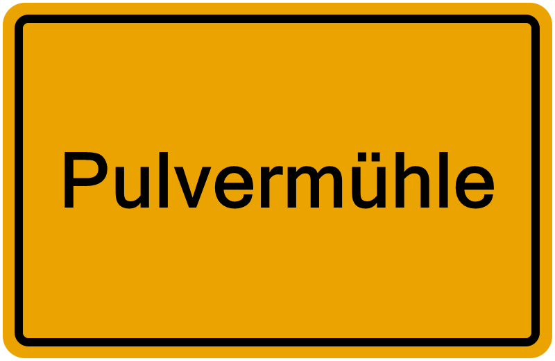 Handelsregisterauszug Pulvermühle