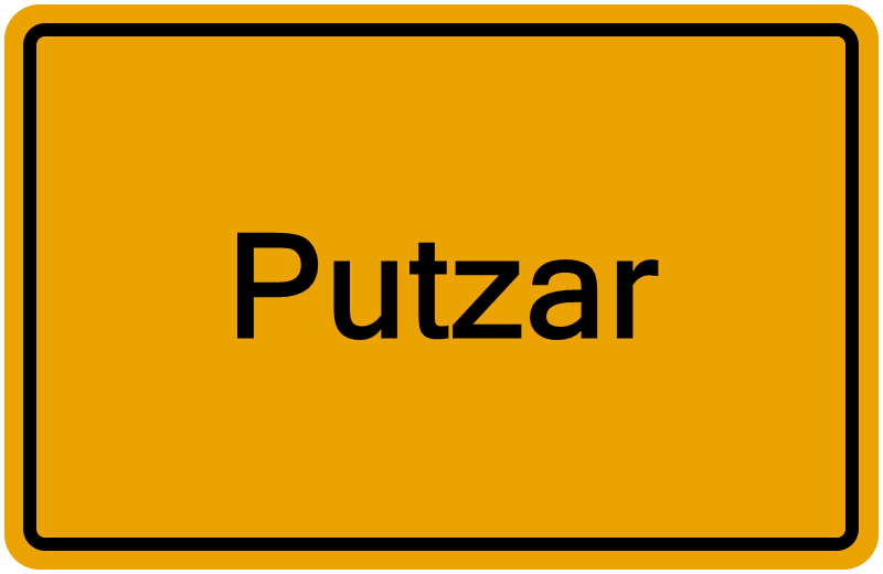 Handelsregisterauszug Putzar