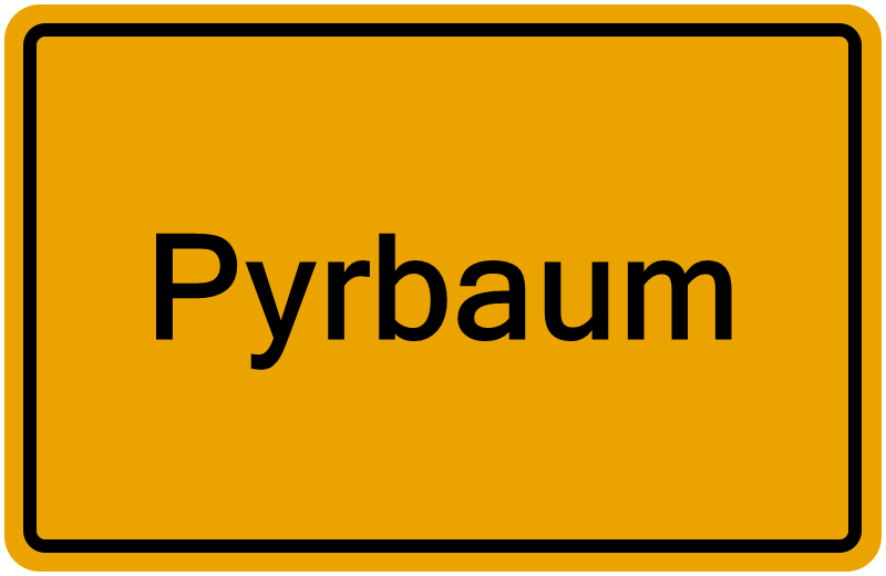 Handelsregisterauszug Pyrbaum