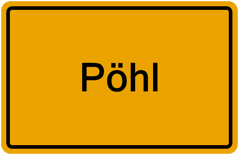 Handelsregisterauszug Pöhl