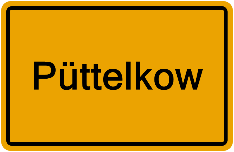 Handelsregisterauszug Püttelkow