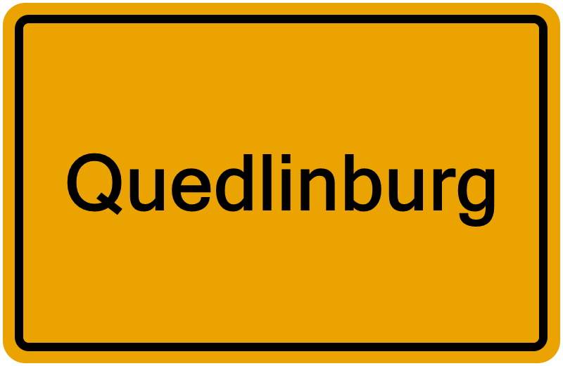 Handelsregisterauszug Quedlinburg