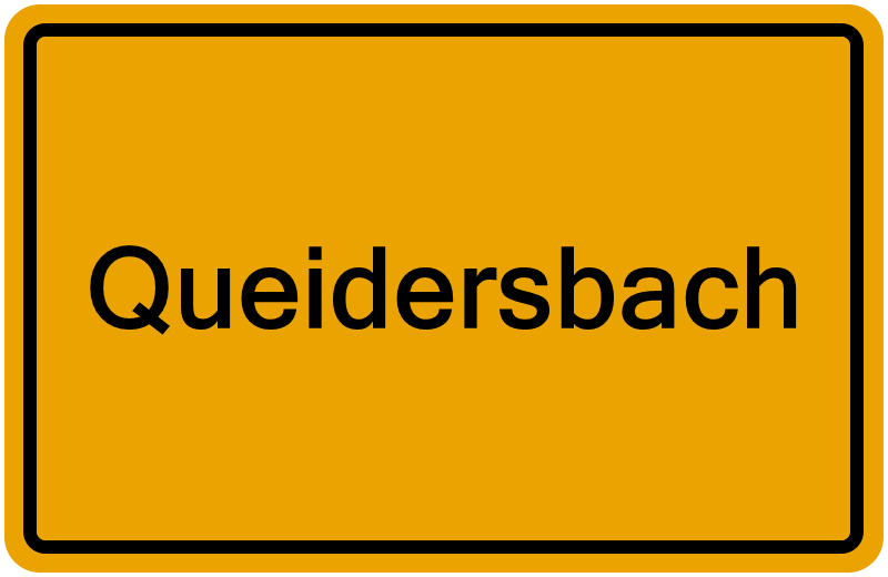 Handelsregisterauszug Queidersbach