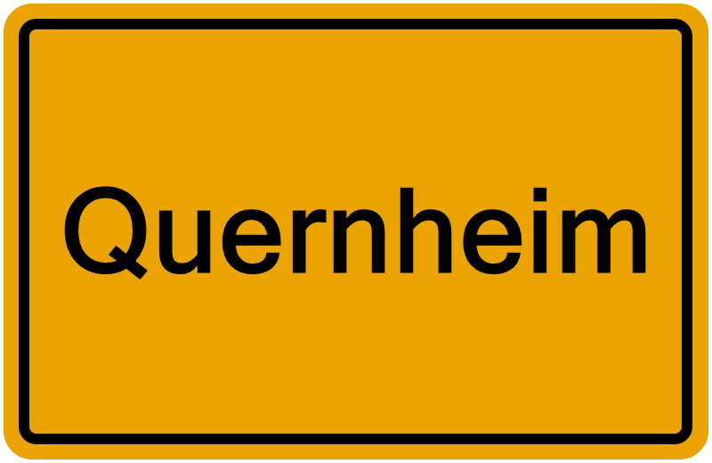 Handelsregisterauszug Quernheim